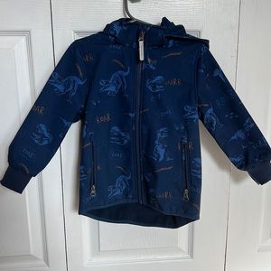 Rain resistant fleece lined jacket